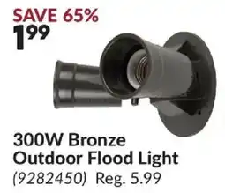 Princess Auto Bronze Outdoor Flood Light offer