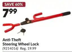 Princess Auto Anti-Theft Steering Wheel Lock offer
