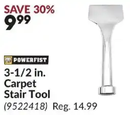 Princess Auto Powerfist carpet stair tool offer