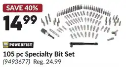 Princess Auto Powerfist 105 pc Specialty Bit Set offer