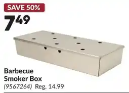 Princess Auto Barbecue Smoker Box offer