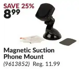 Princess Auto Magnetic Suction Phone Mount offer