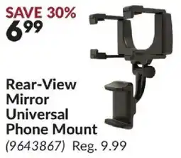 Princess Auto Rear-View Mirror Universal Phone Mount offer