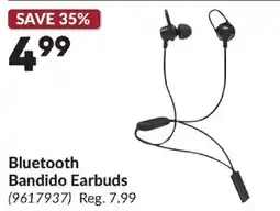 Princess Auto Bluetooth Bandido Earbuds offer