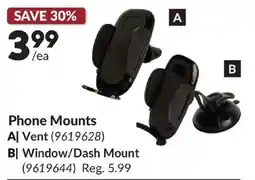 Princess Auto Phone Mounts offer