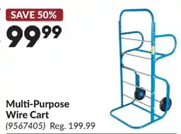 Princess Auto Multi-Purpose Wire Cart offer