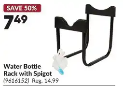 Princess Auto Water Bottle Rack with Spigot offer