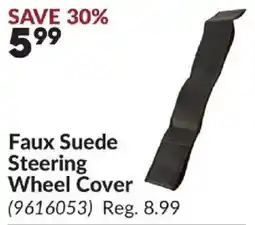 Princess Auto Faux Suede Steering Wheel Cover offer