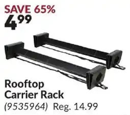 Princess Auto Rooftop Carrier Rack offer