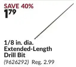 Princess Auto Extended-Length Drill Bit offer