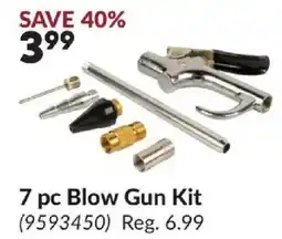 Princess Auto 7 pc Blow Gun Kit offer