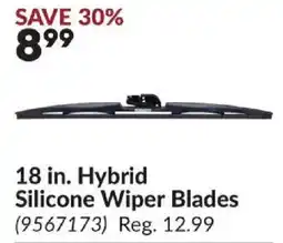 Princess Auto Hybrid Silicone Wiper Blades offer