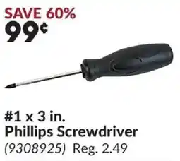 Princess Auto Phillips Screwdriver offer