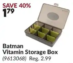 Princess Auto Batman Vitamin Storage Box offer