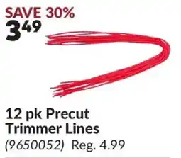 Princess Auto Precut Trimmer Lines offer