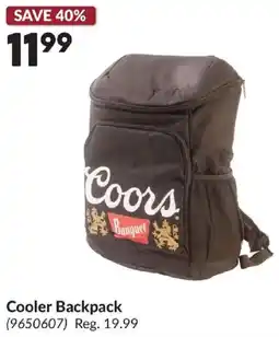 Princess Auto Coors Cooler Backpack offer