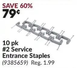 Princess Auto Service Entrance Staples offer