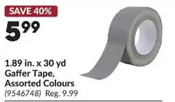 Princess Auto Gaffer Tape offer