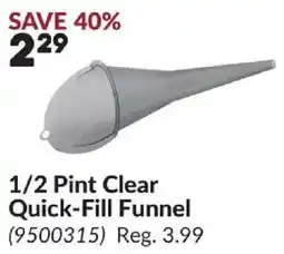 Princess Auto Clear Quick-Fill Funnel offer