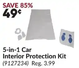 Princess Auto 5-in-1 Car Interior Protection Kit offer