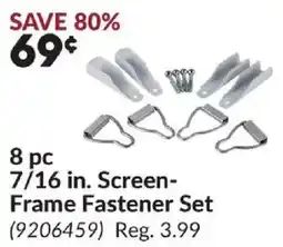 Princess Auto Screen-Frame Fastener Set offer