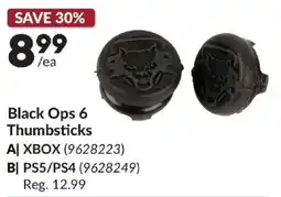 Princess Auto Black Ops 6 Thumbsticks offer