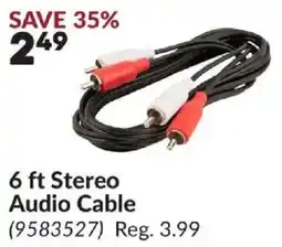 Princess Auto Stereo Audio Cable offer