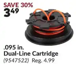 Princess Auto .095 in. Dual-Line Cartridge offer