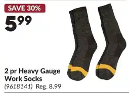 Princess Auto Heavy Gauge Work Socks offer