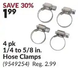 Princess Auto Hose Clamps offer