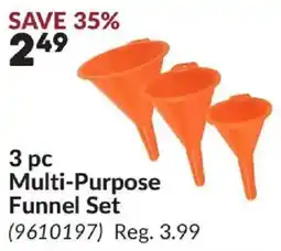 Princess Auto Multi-Purpose Funnel Set offer