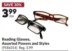 Princess Auto Reading Glasses offer