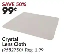 Princess Auto Crystal Lens Cloth offer
