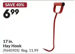 Princess Auto Hay Hook offer