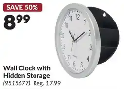 Princess Auto Wall Clock with Hidden Storage offer