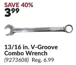 Princess Auto V-Groove Combo Wrench offer