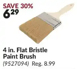 Princess Auto Flat Bristle Paint Brush offer
