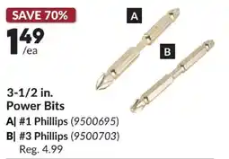 Princess Auto Power Bits offer