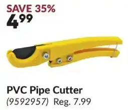 Princess Auto Pvc pipe cutter offer