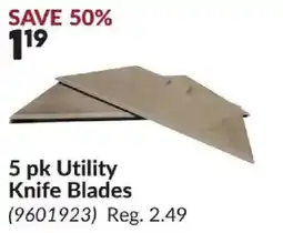 Princess Auto Utility Knife Blades offer