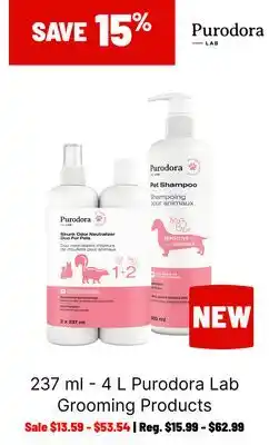Ren’s Pets Depot Purodora Lab Grooming Products offer