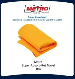 Ren’s Pets Depot Metro Super Absorb Pet Towel offer