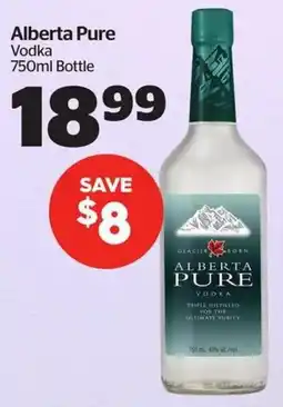 Calgary Co-op Alberta Pure Vodka offer