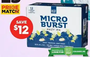 Calgary Co-op Banded Peak Microburst Hazy Ipa offer
