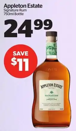 Calgary Co-op Appleton Estate Signature Rum offer