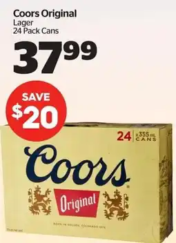Calgary Co-op Coors Original Lager offer