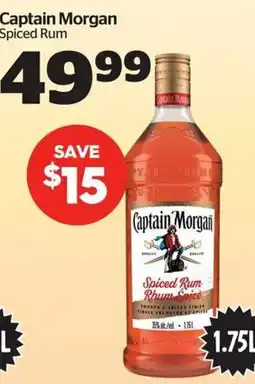 Calgary Co-op Captain Morgan Spiced Rum offer