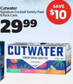 Calgary Co-op Cutwater signature cocktail variety pack offer