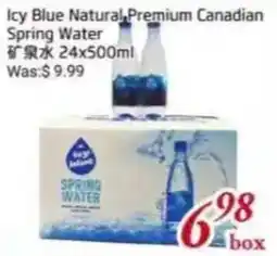 Foody Mart Icy Blue spring water offer