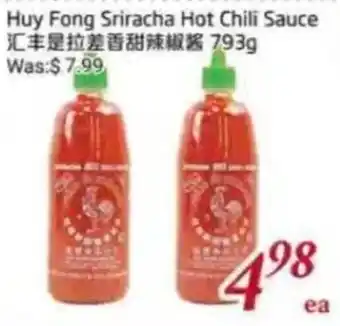 Foody Mart Huy Fong Sriracha Hot Chili Sauce offer